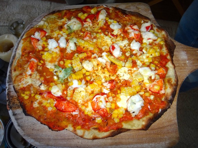 Maine Event Lobster & Corn Pizza 